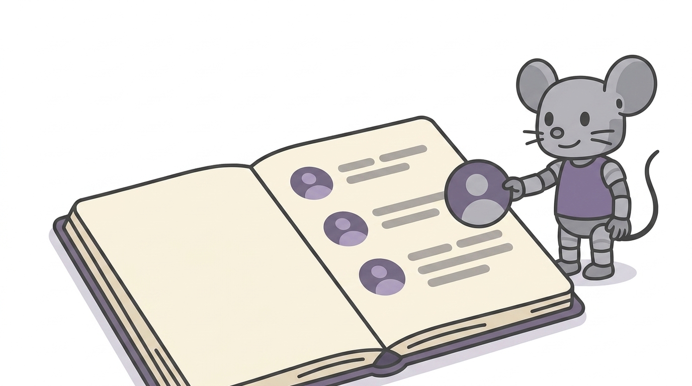 Illustration of an Outlook email group: adding a person to an address book contact list